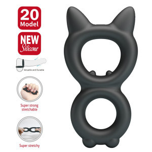 Ballstretcher silicone TORAN 26 mm Forme de Chat