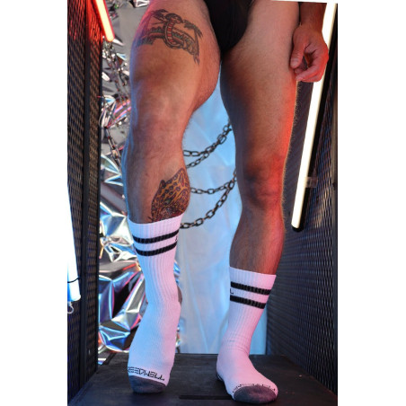 Chaussettes blanches GYMNETIXXX de Breedwell