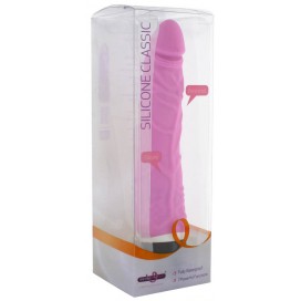 Gode Vibrant SLIM Silicone 15 x 4 cm Rose 2