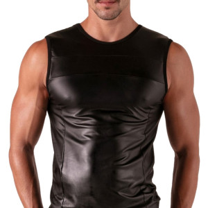 Débardeur MASTER Noir de Absolu Male - Fabrication française