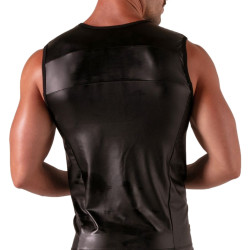 Débardeur MASTER Noir de Absolu Male - Fabrication française 2