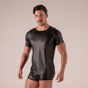 T-shirt MASTER Noir de Absolu Male - Fabrication française