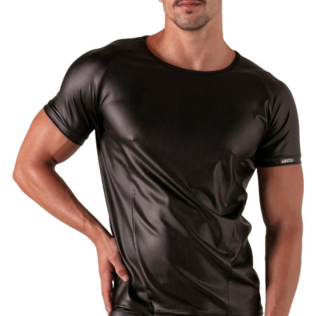 T-shirt MASTER Noir de Absolu Male - Fabrication française