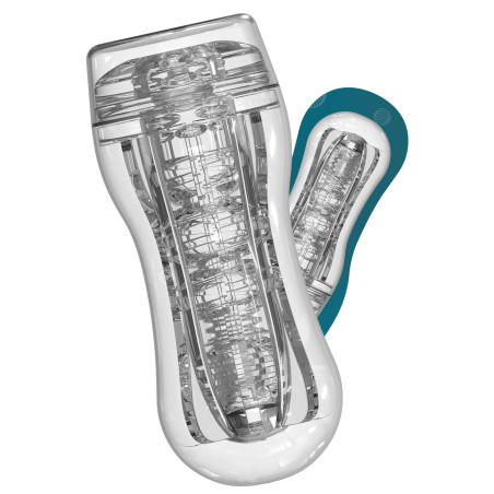 Masturbateur transparent CLEAR WAVE