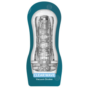 Masturbateur transparent CLEAR WAVE