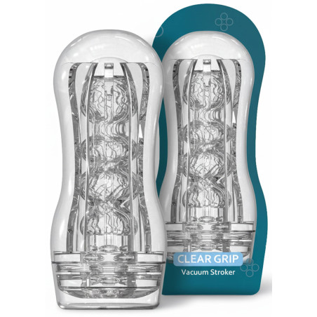 Masturbateur transparent CLEAR GRIP