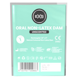 Digue orale en latex EXS ORAL 10 x 6 cm Sans parfum