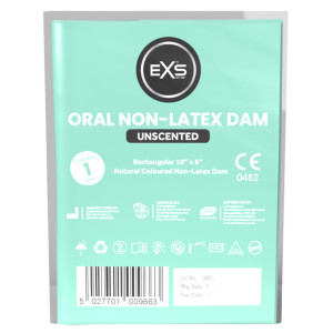 Digue orale en latex EXS ORAL 10 x 6 cm Sans parfum