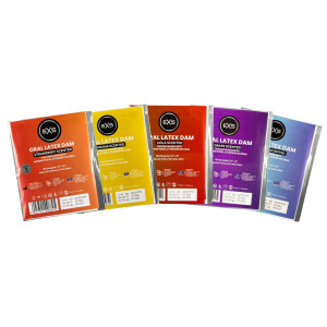 Digue orale en latex EXS ORAL 10 x 6 cm Banane