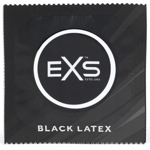Préservatifs noirs BLACK LATEX x 48 de EXS