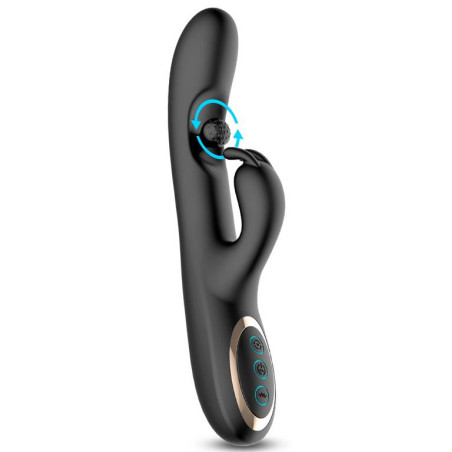 Vibro rabbit PATTY 14 x 3.6cm par INTOYOU
