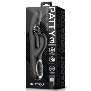 Vibro rabbit PATTY 14 x 3.6cm par INTOYOU