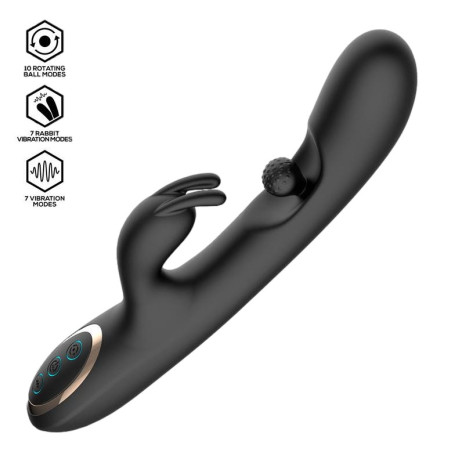 Vibro rabbit PATTY 14 x 3.6cm par INTOYOU