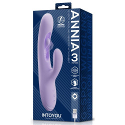 Vibro rabbit ANNIA 13 x 3.6cm de INTOYOU 2