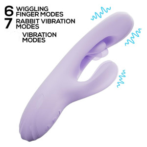 Vibro rabbit ANNIA 13 x 3.6cm de INTOYOU