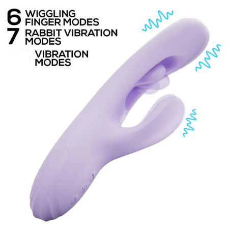 Vibro rabbit ANNIA 13 x 3.6cm de INTOYOU