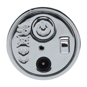 Mini Vibro + 4 embouts ANGEL Argent