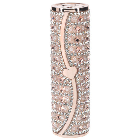 Mini Vibro + 4 embouts TIFFANY Rose