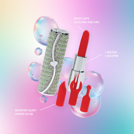 Mini Vibro + 4 embouts CANDY Vert