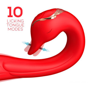 Vibro rabbit SWANA 14 x 3.3cm