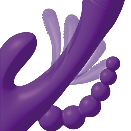 Vibro rabbit + chapelet anal TRIYA de INTOYOU
