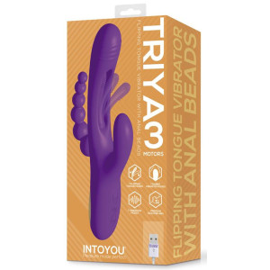 Vibro rabbit + chapelet anal TRIYA de INTOYOU