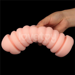 Masturbateur pussy 2 entrées vagin-anus VIRGIN-SKIN BLOWOUT Rose