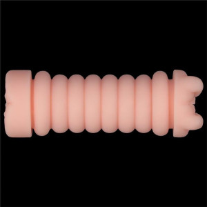 Masturbateur pussy 2 entrées vagin-anus VIRGIN-SKIN BLOWOUT Bleu