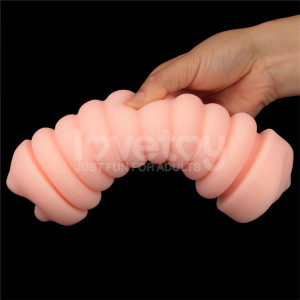 Masturbateur pussy 2 entrées vagin-bouche VIRGIN-SKIN BLOWOUT Violet