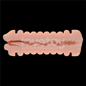 Masturbateur pussy 2 entrées vagin-bouche VIRGIN-SKIN BLOWOUT Violet
