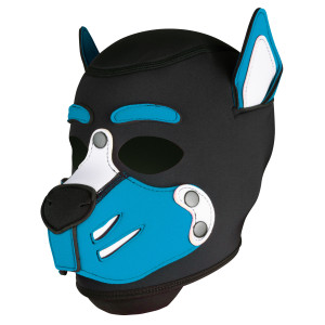 Masque Puppy HUSKY Bleu turquoise