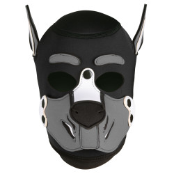 Masque Puppy HUSKY Noir-Gris de Kinky Puppy 2
