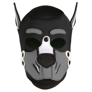 Masque Puppy HUSKY Noir-Gris de Kinky Puppy