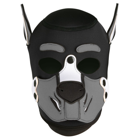 Masque Puppy HUSKY Noir-Gris de Kinky Puppy