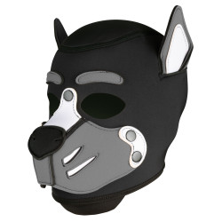 Masque Puppy HUSKY Noir-Gris de Kinky Puppy