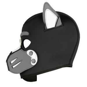 Masque Puppy HUSKY Noir-Gris de Kinky Puppy