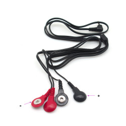 Câble Raccord Électro 4 Snaps DC 2.5 mm 2