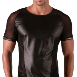 T-shirt REBEL imitation cuir de Absolu Male