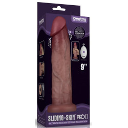 Gode vibrant SLIDING-SKIN PRO II 21 x 5cm 2
