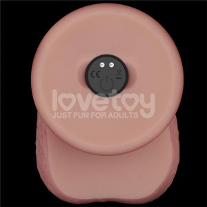 Gode vibrant réaliste SLIDING-SKIN PRO II de 14 x 4 cm