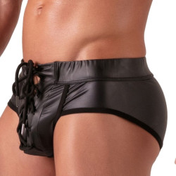 Slip avec lacets BONDAGE Noir de Absolu Male