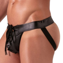 Jockstrap avec lacets BONDAGE noir de Absolu Male