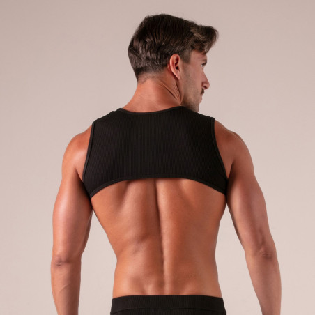 Harnais avec lacets LACED Noir de Absolu Male
