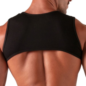 Harnais avec lacets LACED Noir de Absolu Male
