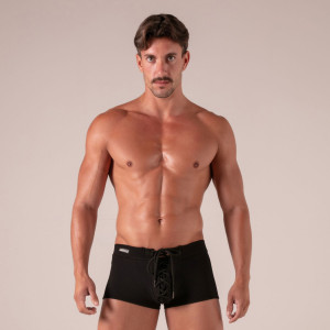 Boxer avec lacets LACED de Absolu Male