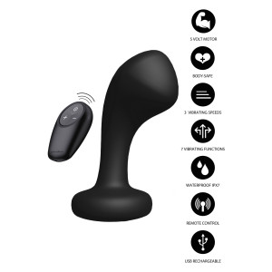 Stimulateur prostatique BULLSHEAD 9 x 4.3cm