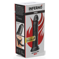 Gode réaliste DICKDONG Noir S 15 x 3.2cm 2