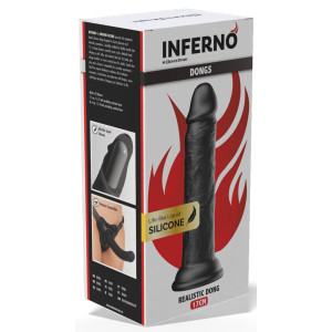 Gode réaliste DICKDONG Noir S 15 x 3.2cm