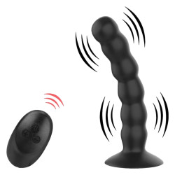 Plug vibrant CUBIDO 17 x 3.2 cm - 10 Vibrations