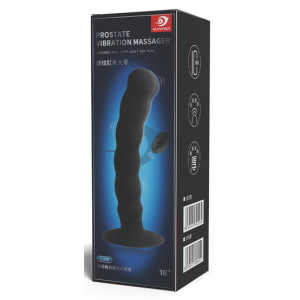 Plug vibrant CUBIDO 17 x 3.2 cm - 10 Vibrations